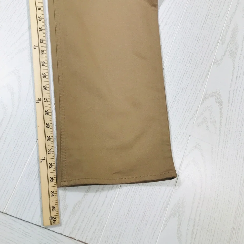 Banana Republic Slim Fit Traveler Jeans Mens 40x34 Brown Stretch 99% Cotton New